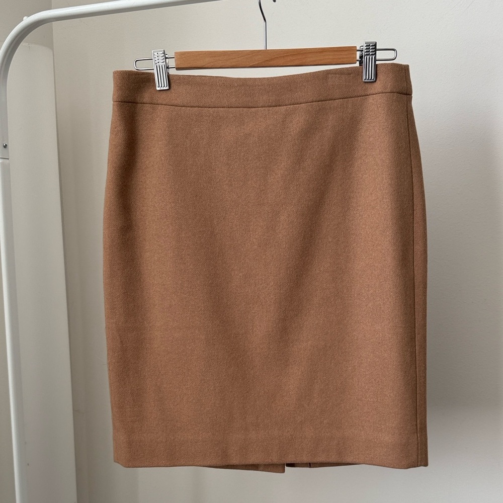J. Crew Wool Blend The Pencil Skirt Size 6